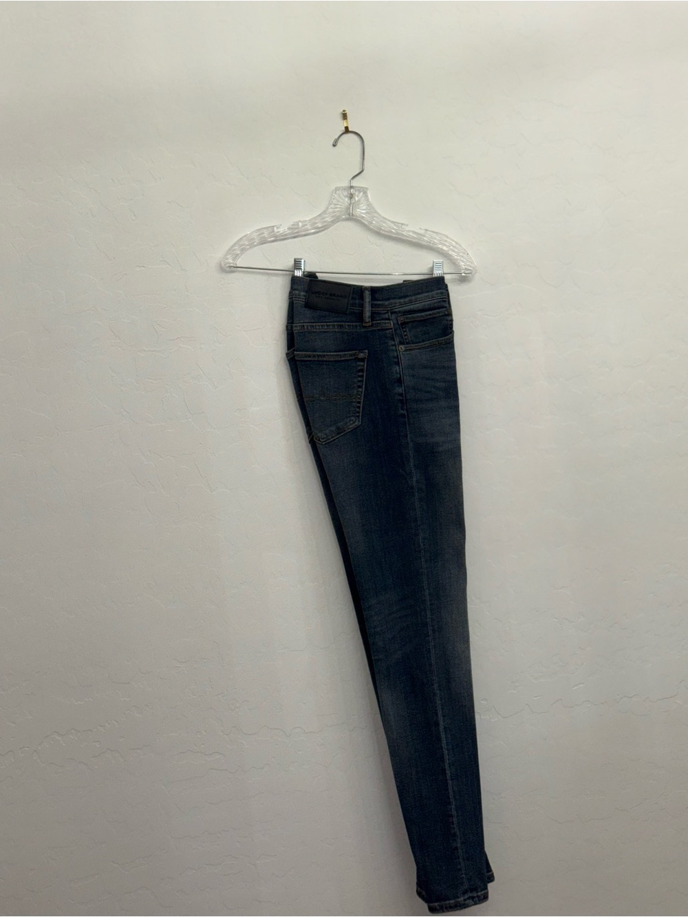 Dark Wash Men’s Slim-Fit Jeans - Classic Dark Blue